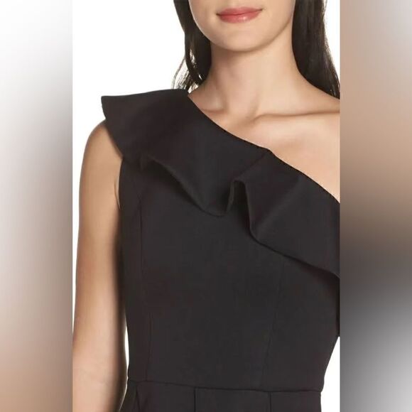 Chi Chi London Womens One-Shoulder High/Low Cocktail Dress - Picture 4 of 5